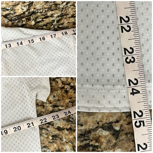 Nike Dri-FIT Running Perforated Sheer Top L Gorpcore Outdoor Hiking Yoga Boxy - Picture 6 of 9